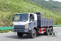 شاحنة قلابة خفيفة 5T 6WD_6*6 شاحنة قلابة ديزل للطرق الوعرة_دفع بستة عجلات Dongfeng شاحنة قلابة بوبكات للتصدير