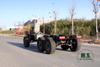 300HP 15T GVW Dongfeng 6x6 Off-Road Bare Chassis_Cummins Engine WIHT CTIS ، نظام التعليق المستقل ، الفرامل المركزية ، البوابة Axle_Manufacturer مباشرة مع فيديو المشهد الحقيقي