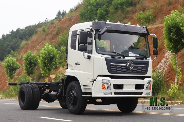 هيكل 4*2 Dongfeng هيكل خاص للطرق الوعرة بقوة 210 حصان 4x2 Dongfeng هيكل شاحنة قلابة