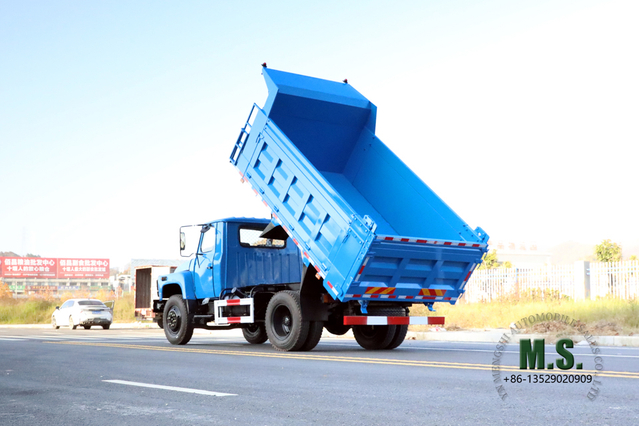 Dongfeng شاحنة قلابة خفيفة 4 × 2 EQ3092 شاحنة قلابة ذات رأس طويل_شاحنة نقل التعدين_الشركة المصنعة لمركبات التصدير القلابة 3.5 طن