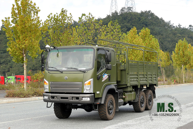 Flathead EQ240 Dongfeng شاحنة الطرق الوعرة 6WD _EQ2082 مركبة الديزل للطرق الوعرة_ Dongfeng شاحنة الطرق الوعرة المدنية ذات الدفع الرباعي 6 × 6 للتصدير