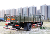 120 حصان 12 طن من GVW Euro-6 4x2 Cargo Truck _ Dongfeng شاحنات مسطحة 8 طن وزن تحميل 9 متر طول استخدام مدني مع ضمان كاميرا عكسية _Dongeng سعر المصنع مباشرة