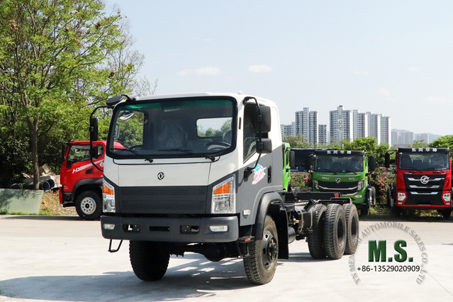 6WD Dongfeng هيكل شاحنة مسطحة الرأس_'Bobcat' تكوين شاحنة صغيرة للطرق الوعرة_6*6 مصنعو هيكل المركبات الخاصة