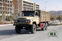 170hp 6×6 Dongfeng EQ2082 شاحنة قلابة شاحنة قلابة _محرك بستة عجلات رأس مدبب صف واحد منجم موقع التعدين شاحنات_تصدير مركبة للأغراض الخاصة