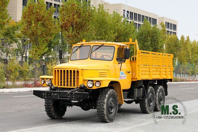 Dongfeng شاحنة ديزل مزدوجة الزجاج برأس طويل 6×6_EQ240 شاحنة مدنية للطرق الوعرة 4T_EQ2082 مركبة نقل جنود للطرق الوعرة Y25 برأس مدبب