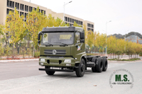 Dongfeng هيكل شاحنة للطرق الوعرة 6*4 _ Dongfeng هيكل ناقلة للطرق الوعرة 6x4_Flathead هيكل مركبة خاصة للتصدير واحد ونصف