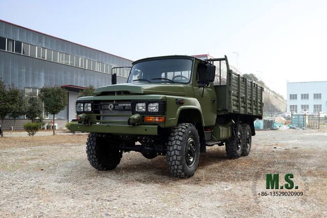 170 حصان Dongfeng EQ2082E6D 6WD Truck_6×6 شاحنة الطرق الوعرة ذات الصف الواحد المدببة _ Dongfeng شاحنة ذات محرك بستة عجلات مخصصة للتصدير، مركبة للأغراض الخاصة