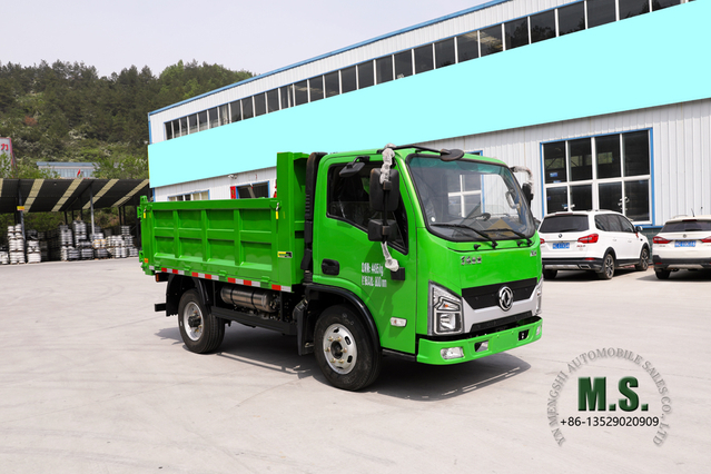 Dongfeng شاحنة قلابة صغيرة Yunlong 4*2 _ Dongfeng شاحنة التعدين EQ3040GP6_ الشركة المصنعة لمركبات التفريغ الخفيفة للتصدير Euro 6 5T