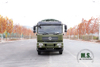 6 × 4 Dongfeng شاحنة للطرق الوعرة _ قوة 210 حصان، شاحنة نقل بنصف كابينة ذات صف مسطح الرأس مع عمود من القماش المشمع _ Dongfeng تصدير مركبة ذات أغراض خاصة