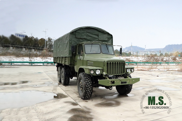 EQ2100E6D Dongfeng 6*6 شاحنة للطرق الوعرة _ Dongfeng شاحنة كلاسيكية طويلة الرأس بصف واحد، شاحنة_بدفع سداسي للتصدير، مركبة خاصة