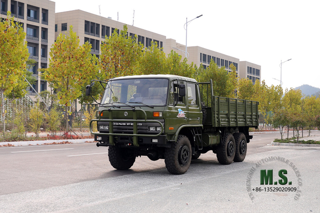 EQ2102 Dongfeng شاحنة الطرق الوعرة ذات الصف المزدوج ذات الدفع الرباعي _ 3.5T مركبة ديزل بستة محركات ذات رأس مسطح _ Dongfeng مركبة تصدير شاحنة نقل 6*6