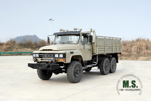 Dongfeng شاحنة الطرق الوعرة ذات الرأس الطويل 6*6 2.5T_6WD EQ240 Tip Carrier_Classic ذات ستة محركات برأس مدبب للتصدير على الطرق الوعرة شاحنة خاصة