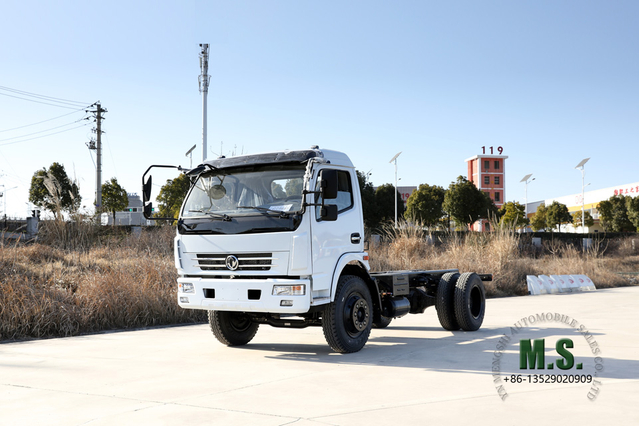 Dongfeng هيكل شاحنة خفيفة 4*2 Custom_ هيكل شاحنة صغيرة بقوة 160 حصان_ Dongfeng الشركة المصنعة لتعديل هيكل السيارة الخاصة للتصدير الصغير