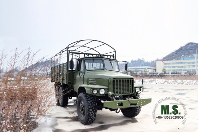 Dongfeng شاحنة الطرق الوعرة 6WD EQ2100_6*6 مركبة كلاسيكية طويلة الرأس للطرق الوعرة_245 رأس ديزل 3.5 طن، مركبة تصدير خاصة لنقل القوات