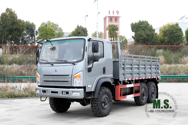 Dongfeng شاحنة مسطحة الرأس للطرق الوعرة 6WD EQ140 ترقية الشاحنة_6×6 'Bobcat' الشركة المصنعة للشاحنات الصغيرة للطرق الوعرة_6*6 تصدير مركبة خاصة