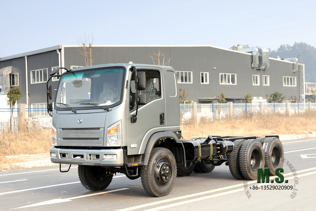 الدفع بالعجلات الستة Dongfeng تعديل هيكل الشاحنة ذات الرأس المسطح_ 6WD'Bobcat' تكوين هيكل الشاحنة الصغيرة_6*6 الشركات المصنعة لهيكل السيارة الخاصة