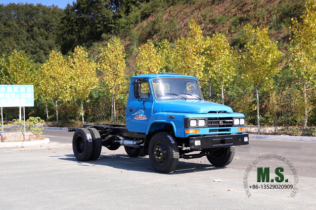 Dongfeng هيكل شاحنة خفيفة للطرق الوعرة 4*2 _ هيكل شاحنة صغيرة بقوة 116 حصان EQ3092 _ Dongfeng هيكل مركبة خاصة للتصدير الصغير 