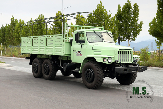 Dongfeng 190hp Six Wheel Drive EQ2100 Off Road Truck_ 6*6 صف واحد مدبب رئيس AWD مركبة نقل للبيع_تصدير مركبة ذات أغراض خاصة