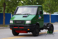 هيكل Green Four Drive IVECO للطرق الوعرة، هيكل قصير الرأس، صف واحد، متعدد الوظائف، تصدير هيكل السيارة الخاصة