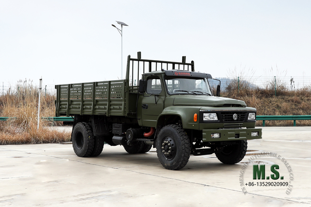 شاحنة الطرق الوعرة 4 × 2 _ Dongfeng شاحنة النقل ذات الكابينة الزجاجية ذات القطعة الواحدة المدببة _ تصدير المركبات ذات الأغراض الخاصة