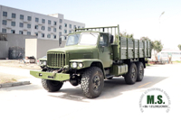 6×6 EQ2100 Dongfeng شاحنة للطرق الوعرة _ ذات دفع سداسي بقوة 190 حصانًا بصف واحد وزجاج مزدوج برأس مدبب _ مركبة تصدير ذات أغراض خاصة AWD