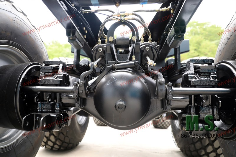 ومحور متين للغاية هيكل متدحرج ضخم للطرق الوعرة 6x6