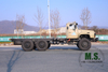 قوة 260 حصانًا، وزن إجمالي 26 طنًا 6 × 6 للطرق الوعرة Dongfeng هيكل الشاحنة مع الكابينة مع مأخذ الطاقة، ونش كهربائي أمامي، محرك Cummins ذو الحقن الميكانيكي، شبكة واقية على الأضواء، لشاحنة الحفر