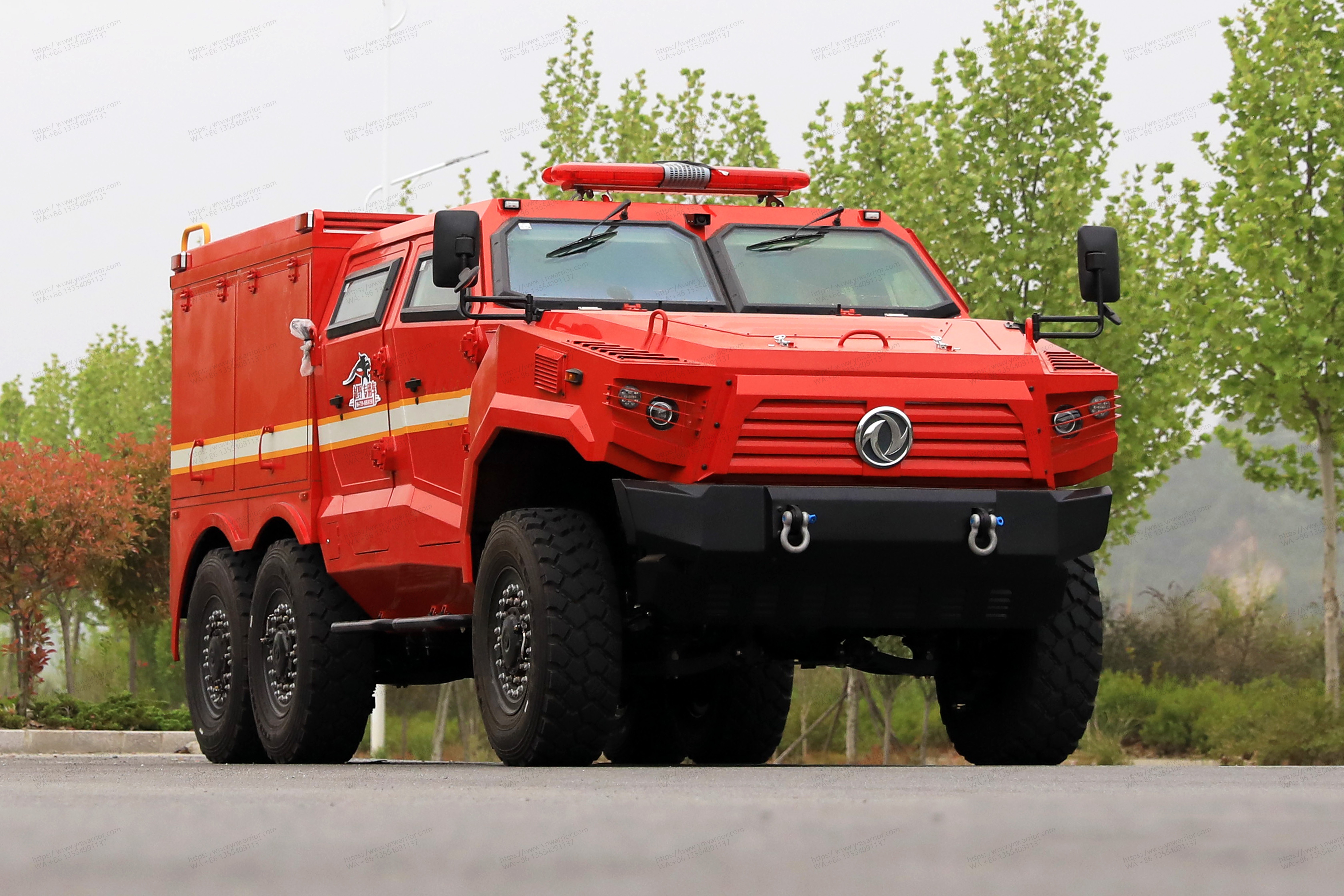 Dongfeng Mengshi 6x6 Off-Road Armored Motion 