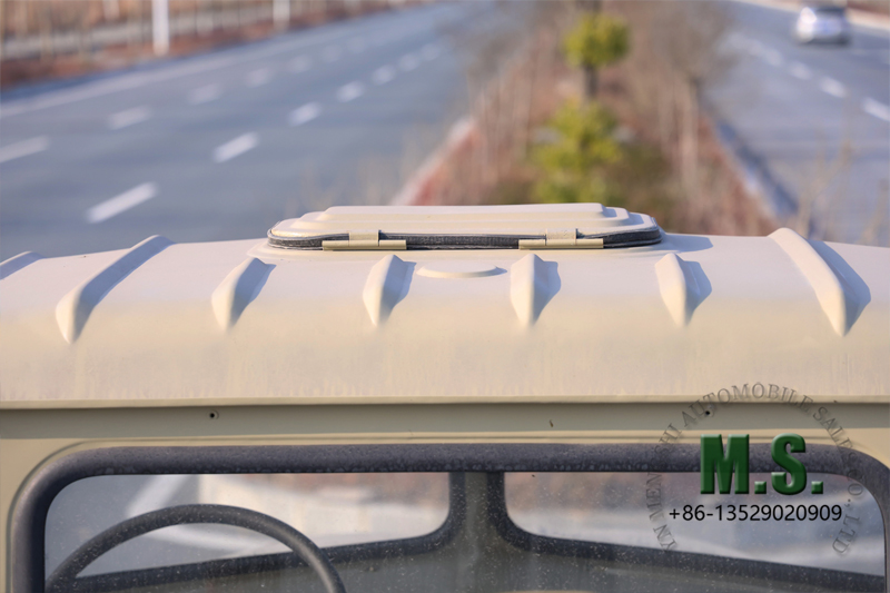 Dongfeng هيكل شاحنة للطرق الوعرة 6x6 مع أعلى الكابينة 