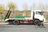266 حصان الوزن 18 طن الوزن الإجمالي Dongfeng 4x2 Flatbed Road Rescue Truck_ إطار طبقة مزدوجة ، انبعاث EURO-2 ، متين للغاية ، إطار طبقة مزدوجة للغاية