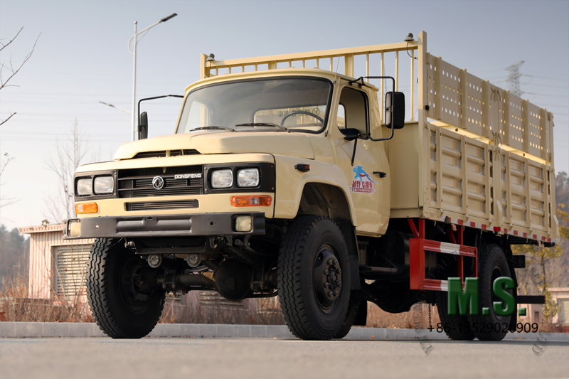 معرض المركبات والهيكل 44: صندوق شحن مرتفع (تمديد الارتفاع) ، Dongfeng 4x4 شاحنة على الطرق الوعرة