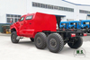 300 حصان 15 طن من الوزن الإجمالي للسيارة 6x6 مدرعة للطرق الوعرة Dongfeng هيكل M-hero مع محرك Cabin_Cummins المحارب للاستخدام العسكري، مدرعة مقاومة للرصاص، CTIS_Manufacturer Direct Red