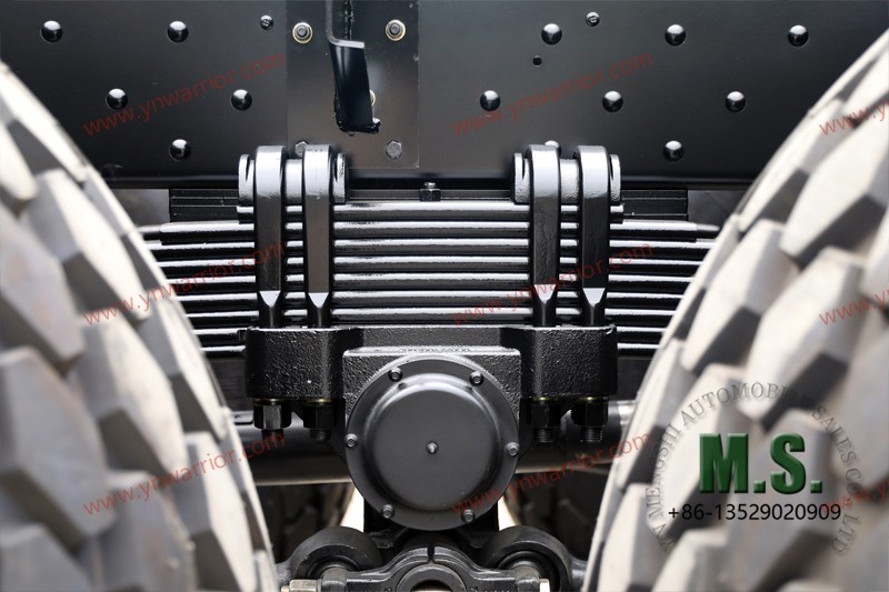 6 &times; 6 محور عسكري هيكل متدحرج ضخم للطرق الوعرة 6 &times; 6 هيكل متدحرج ضخم متعدد زنبركات أوراق الشجر الثقيلة 