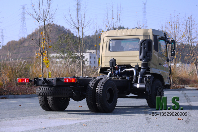 قوة 210 حصانًا ووزن إجمالي 18 طنًا كابينة حديثة Dongfeng هيكل شاحنة 4x2_محرك Weichai، قدرة صعود بنسبة 60%، فعالة من حيث التكلفة، للخدمة الشاقة_مباشرة من الشركة المصنعة