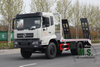 266 حصان الوزن 18 طن الوزن الإجمالي Dongfeng 4x2 Flatbed Road Rescue Truck_ إطار طبقة مزدوجة ، انبعاث EURO-2 ، متين للغاية ، إطار طبقة مزدوجة للغاية