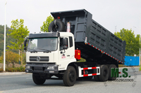 340 حصان قوة إجمالية 30 طن Dongfeng 6x4 Dump Truck_Solid Axle ، Wechai Engine ، صندوق شحن من الصلب الثقيل ، مع Bed_manufacture Direct