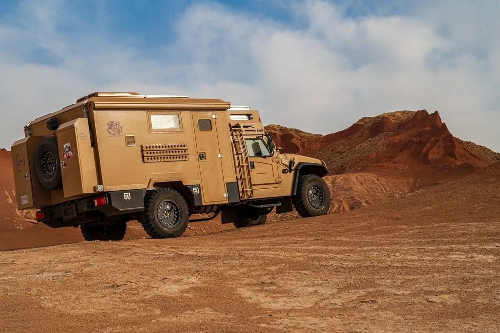 4x4 على الطرق الوعرة mengshi، RV على مركبة عسكرية سابقة 