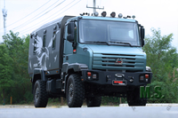 حافلة نقل الأشخاص المدرعة بقوة 330 حصانًا ووزنها الإجمالي 12 طنًا 4x4، محرك Cummins، نظام تعليق مستقل بعظم الترقوة الأمامي المزدوج، نسخة مدرعة متاحة، 10 مقاعد_مباشرة من المصنع