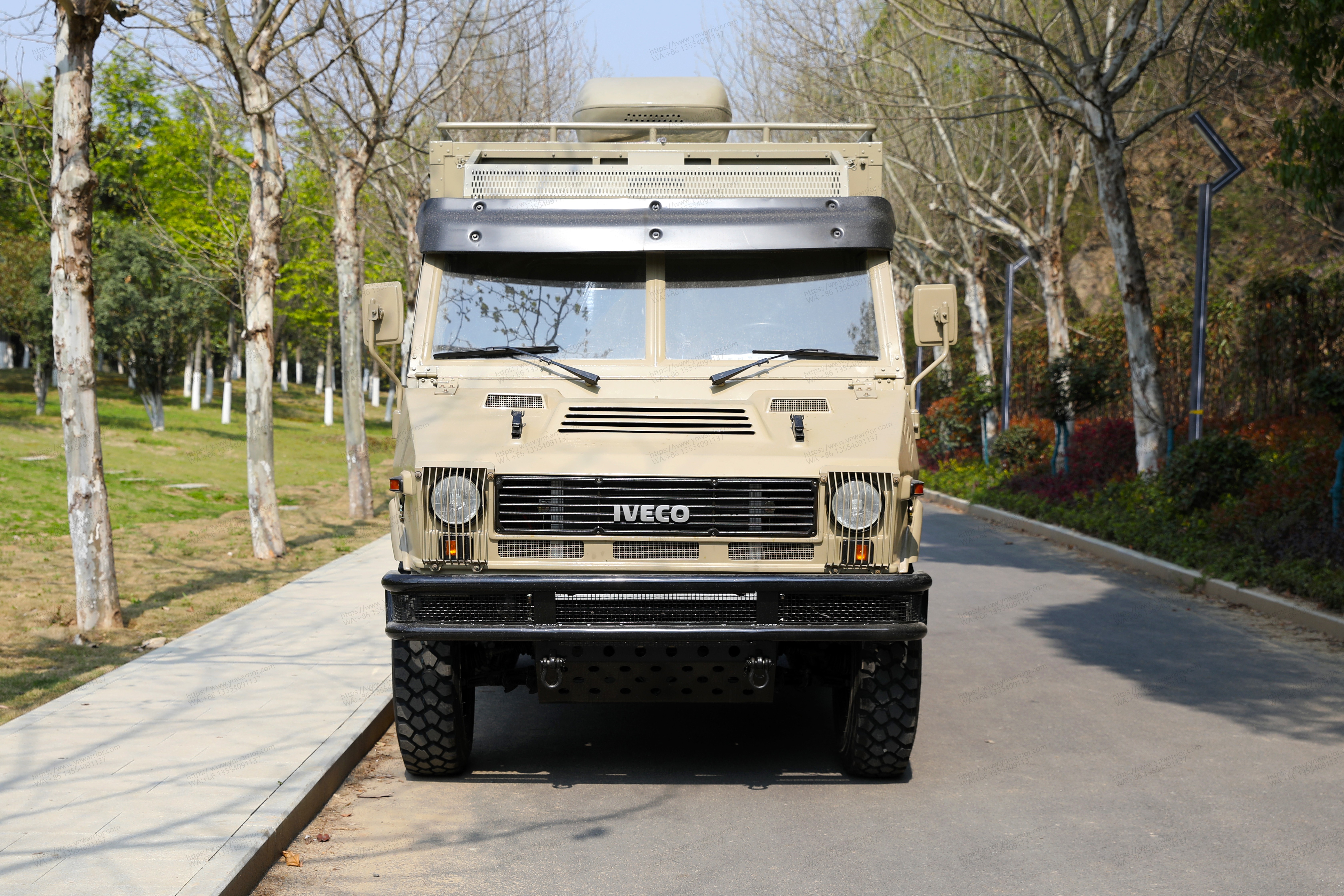 الصيني 4x4 على الطرق الوعرة IVECO RV Front Real Shot 