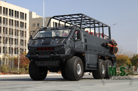 375 حصان 37 طن الوزن الإجمالي 6 × 6 محرك شوائب الصحراء الضخمة BUS_CUMMINS ، ناقل حركة حلزوني 6 سرعات ، القفل التفاضلي ، مخفض فرك ، الصحراء tyre_ الشركة المصنعة مباشرة