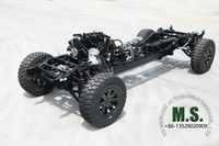 خدم الجيش الصيني الإجمالي 220 حصانًا من الجيش الصيني Dongfeng Mengshi rolling chassis_run-flat ، CTIs ، ناقل حركة أوتوماتيكي ، تعليق مستقل مزدوج وخلفي عظم الترقوة المزدوج الخلفي