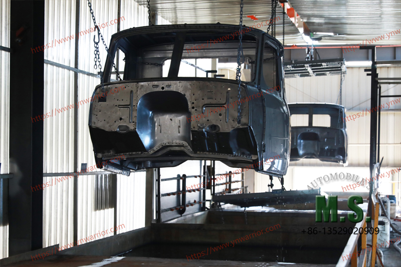Dong Cab electrophoresis Dongfeng الشركة المصنعة للشاحنات 