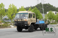 210 حصان من القوى 11 طنًا إجمالي الوزن Doulbe Row Cab Dongfeng هيكل شاحنة مع محرك Cab_cummins ، طراز شاحنة عسكرية ، مكيف الهواء ، Winch الكهربائي الخلفي ، CTIs على Tyre_Manufacturer Direct