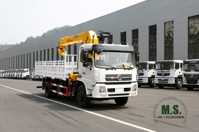 Dongfeng شاحنة XCMG سعة 10 أطنان مع تعديل هيكل Crane_Truck _ Dongfeng شاحنة خاصة 4 × 2