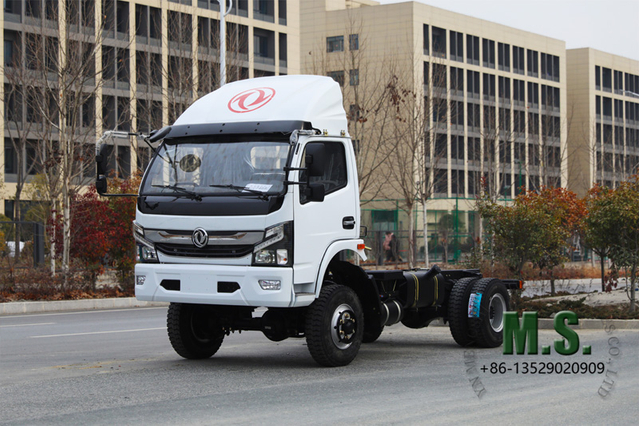 قوة 140 حصانًا، الوزن الإجمالي 10 طن Dongfeng هيكل شاحنة 4×4 تصميم حديث_محرك Cummins، فعال جدًا من حيث التكلفة، إطار خلفي مزدوج، هيكل متين_سعر المصنع مباشرة