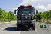 وزن 210 حصانًا 16 طنًا إجماليًا Dongfeng محرك شحن 4x4 Truck_Cummins ، مستوى انبعاث Euro-6 ، بوابة منحدر الرفع الهيدروليكي ، قماش القماش المطرز ، Huck Duty_Manufacturer Direct