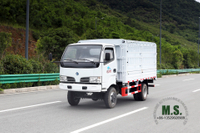 Dongfeng شاحنة ذات صف واحد خفيف Truck_4 * 4 للطرق الوعرة Truck_Box Stake Truck للبيع