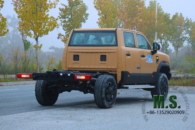 قوة 320 حصانًا، وزن إجمالي 6 طن، انبعاث Euro-6، 4x4 للطرق الوعرة M-hero Mengshi Ms600_ نظام تعليق أمامي وخلفي مستقل، ناقل حركة أوتوماتيكي، هيكل عسكري سابق، أداء هندسي متقدم