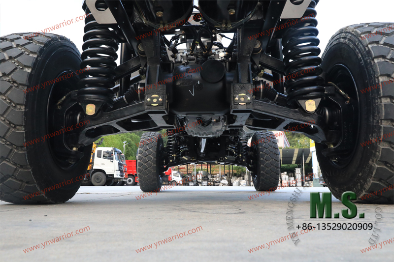 commins. عظام التعليق المستقل المزدوج على هيكل التعليق 