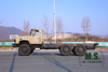 قوة 260 حصانًا، وزن إجمالي 26 طنًا 6 × 6 للطرق الوعرة Dongfeng هيكل الشاحنة مع الكابينة مع مأخذ الطاقة، ونش كهربائي أمامي، محرك Cummins ذو الحقن الميكانيكي، شبكة واقية على الأضواء، لشاحنة الحفر